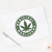 Rastafara Medicinal Livity - Jah Rastafari Sticker (Umschlag)