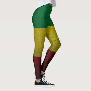 Rastafara Power - Rasta Yoga - Reggae Leggins