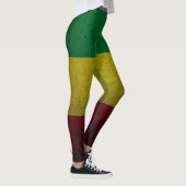 Rastafara Power - Rasta Yoga - Reggae Leggins (Rechts)