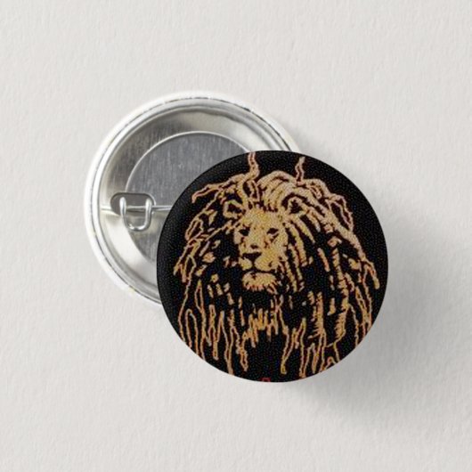 Rastafari Abzeichen Button (Vorne & Hinten)