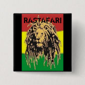 Rastafari Abzeichen Button (Vorderseite)
