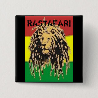 Rastafari Abzeichen Button