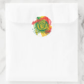 Rastafari Aufkleber (Tasche)