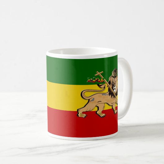 Rastafari Bob Marley Religion Tasse Tee Cup (VorderseiteRechts)