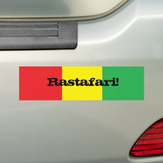 Rastafari! Entwurfs-Autoaufkleber Autoaufkleber (Auf Auto)
