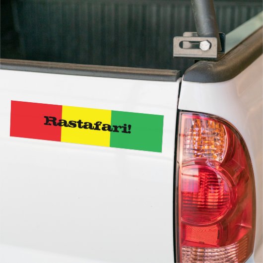 Rastafari! Entwurfs-Autoaufkleber Autoaufkleber (Auf Lkw)
