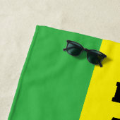 Rastafari flag custom strandtuch (Beispiel)