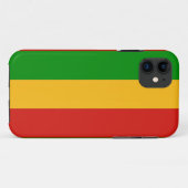 RASTAFARI FLAG FARBEN + Ihre Ideen Case-Mate iPhone Hülle (Rückseite (Horizontal))