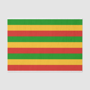 RASTAFARI FLAG FARBEN + Ihre Ideen Seidenpapier