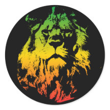 Rastafari Flag farbige Löwe von Judah