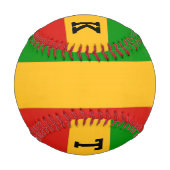 RASTAFARI FLAG FLAG FARBEN + Ihre Ideen Baseball (Vorderseite)