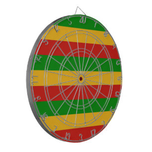 RASTAFARI FLAG FLAG FARBEN + Ihre Ideen Dartscheibe