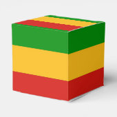 RASTAFARI FLAG FLAG FARBEN + Ihre Ideen Geschenkschachtel (Rückseite)