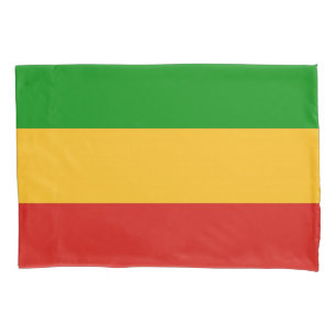 RASTAFARI FLAG FLAG FARBEN + Ihre Ideen Kissenbezug