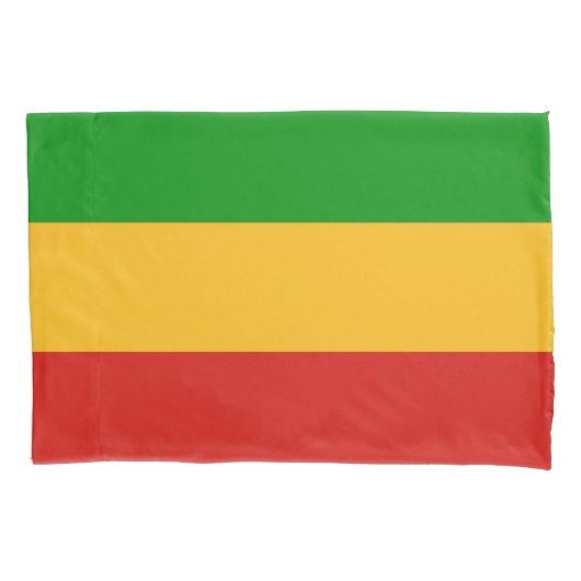 RASTAFARI FLAG FLAG FARBEN + Ihre Ideen Kissenbezug (Vorderseite)