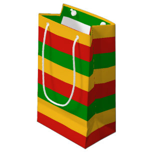 RASTAFARI FLAG FLAG FARBEN + Ihre Ideen Kleine Geschenktüte