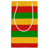 RASTAFARI FLAG FLAG FARBEN + Ihre Ideen Kleine Geschenktüte (Vorderseite)