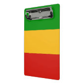 RASTAFARI FLAG FLAG FARBEN + Ihre Ideen Mini Klemmbrett (Gewinkelt2)