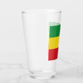 Rastafari-Flagge Rasta Äthiopien Glas (Rechts)