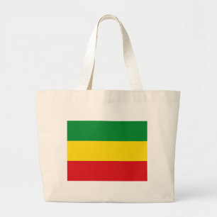 Rastafari-Flagge Rasta Äthiopien Jumbo Stoffbeutel