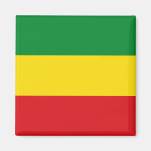 Rastafari-Flagge Rasta Äthiopien Magnet