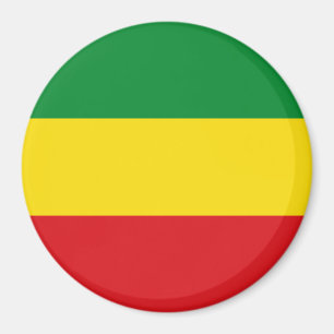 Rastafari-Flagge Rasta Äthiopien Magnet