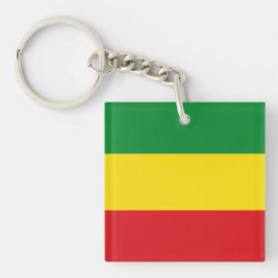 Rastafari-Flagge Rasta Äthiopien Schlüsselanhänger