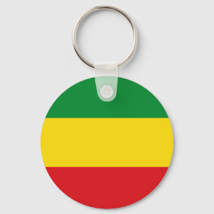 Rastafari-Flagge Rasta Äthiopien Schlüsselanhänger