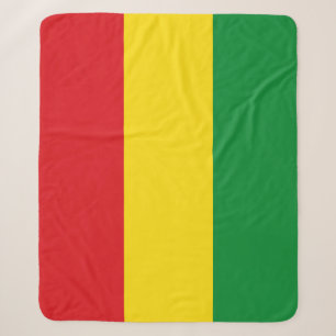 Rastafari-Flagge Rasta Äthiopisch Sherpadecke