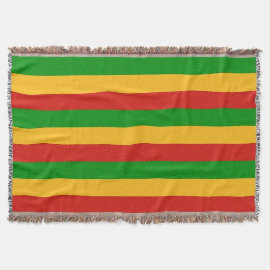 RASTAFARI FLAGGEN-FARBEN + Ihre Ideen Decke (Vorderseite)