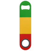 RASTAFARI FLAGGEN-FARBEN + Ihre Ideen Speedflaschenöffner (Rückseite)