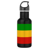 RASTAFARI FLAGGEN-FARBEN + Ihre Ideen Trinkflasche (Vorderseite)
