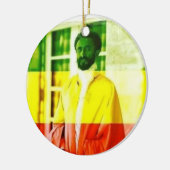 RASTAFARI!!! HAILE SELASSIE I ORNAMENT  (Links)