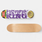 RASTAFARI KING Skateboard (Horizontal)
