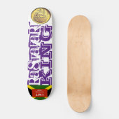 RASTAFARI KING Skateboard (Vorderseite)