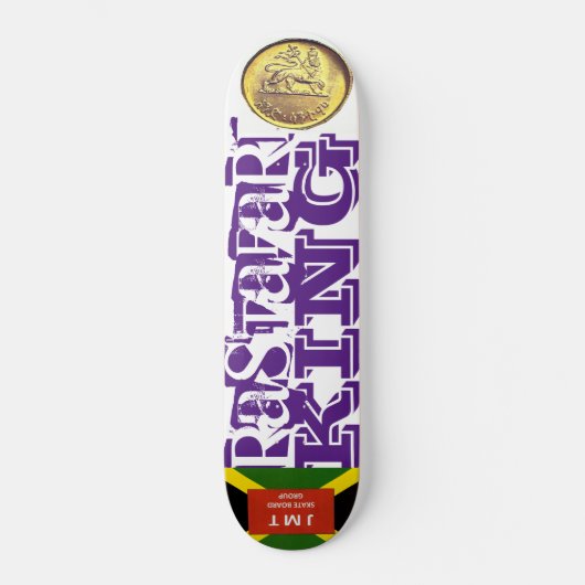 RASTAFARI KING Skateboard (Vorderseite)