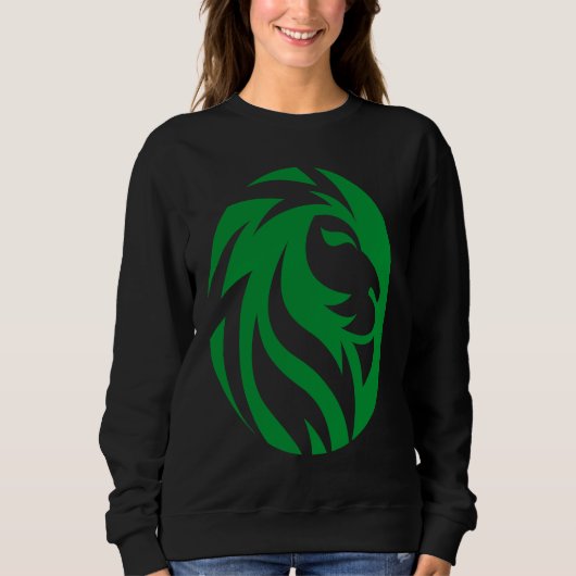 Rastafari Lion Head Jamaica Souvenir Rasta Roots R Sweatshirt (Vorderseite)