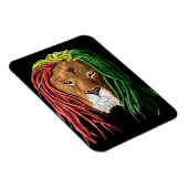 Rastafari Lion Magnet (Rechte Seite)