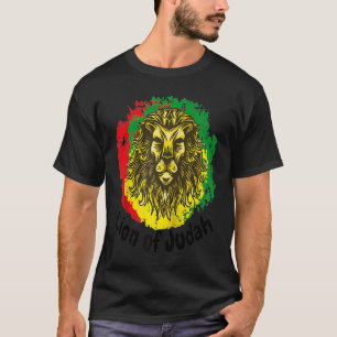 Rastafari Löwenkopf Jamaika Souvenir Rasta Roots R T-Shirt