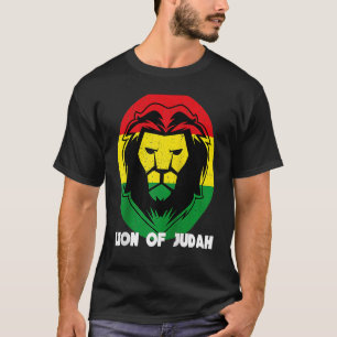 Rastafari Löwenkopf Jamaika Souvenir Rasta Roots R T-Shirt