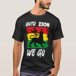 Rastafari Löwenkopf Jamaika Souvenir Rasta Roots R T-Shirt