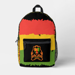 Rastafari Print Cut Sew Bag Bedruckter Rucksack