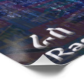 RasTafari Prinz des Friedens Poster (Ecke)