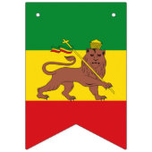 Rastafari Rasta Reggae Livity Jamaica Jah Roots Wimpelkette (Erste Fahne)