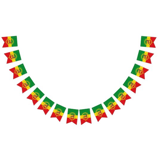 Rastafari Rasta Reggae Livity Jamaica Jah Roots Wimpelkette (Alle)