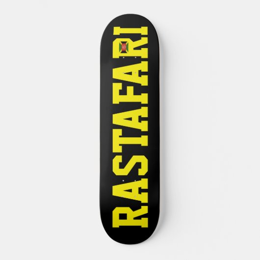 RASTAFARI Skateboard (Vorderseite)