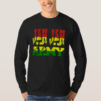 Rastafari-Soldat aus Jamaika Souvenir Rasta Roots T-Shirt