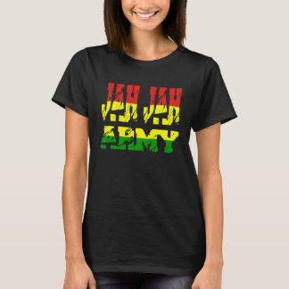 Rastafari-Soldat aus Jamaika Souvenir Rasta Roots T-Shirt