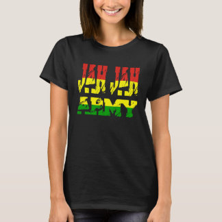 Rastafari-Soldat aus Jamaika Souvenir Rasta Roots T-Shirt