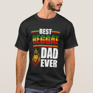 Rastafari Vater Musik Vater Tag Rasta Jamaika Reg T-Shirt